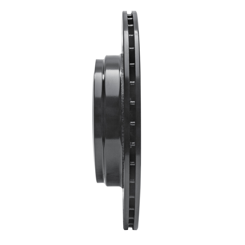 BMW 530I Brake Rotor (1) - Rear Right - R1 Concepts - Drilled & Slotted - Black - `04-`10